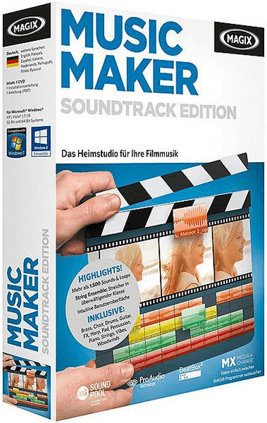 Magix Music Maker 2013 Soundtrack Edition