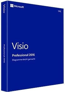 Microsoft Visio 2016 Professional (DE) (Win) (PKC)