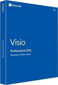 Microsoft Visio 2016 Professional (EN) (Win) (PKC)