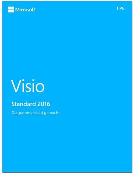 Microsoft Visio 2016 Standard (Multi) (Win) (ESD)