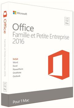 Microsoft Office 2016 Home and Business (FR) (Mac) (PKC)