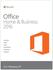 1, Einzelplatz, Englisch, PKC (Product Key Card), Windows: Microsoft Office 2016 Home and Business