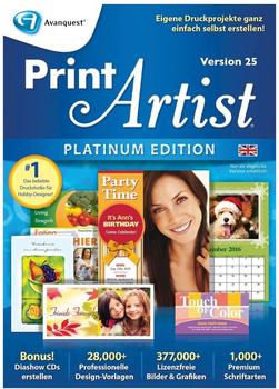 Avanquest Print Artist 25 Platinum ESD EN Win