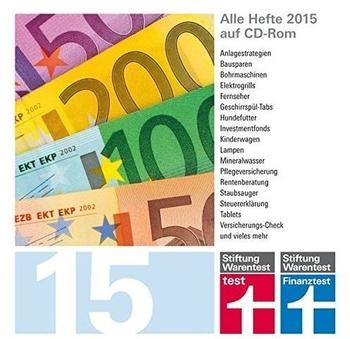 Stiftung Warentest Test und Finanztest Archiv CD-ROM 2015 - für PC, Mac und Linux