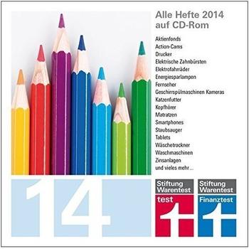 Stiftung Warentest test und Finanztest Archiv CD-Rom 2014