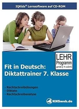 KHSweb.de Fit in Deutsch: Diktattrainer - 7. Klasse (DE) (Win)
