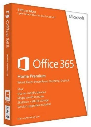 Microsoft Office 365 Home Premium 5 User PKC ES Win Mac