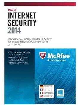 McAfee Internet Security 2014 3 User ESD ML Win