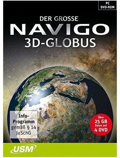 USM United Soft Der große Navigo 3D Globus