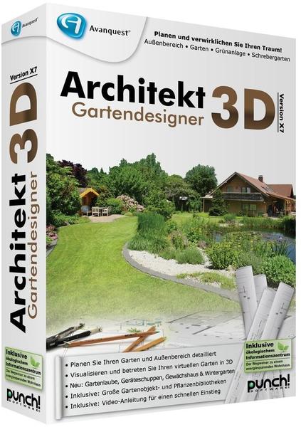 Avanquest Architekt 3D X7 Gartendesigner (DE) (Win)