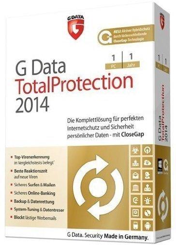 G Data TotalProtection 2014 (1 User) (1 Jahr) (DE) (Win)
