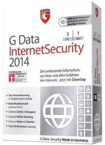 G Data Internet Security 2014 (3 User) (1 Jahr) (DE) (Win) (Box)