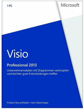 Microsoft Visio 2013 Professional (DE) (Win) (PKC)