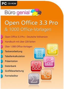 Apache OpenOffice 3.3 Pro & 1000 Office Vorlagen DE Win