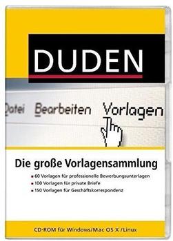 Duden Bibliographisches Institut Mannheim DUDEN - Die große Vorlagensammlung (Win)