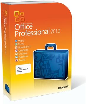 Microsoft Office 2010 Professional (EN) (Win) (PKC)