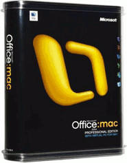 Microsoft MS Office Mac Pro 2004/EN CD