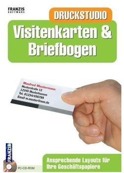 Franzis Druckstudio Visitenkarten & Briefbogen DE Win