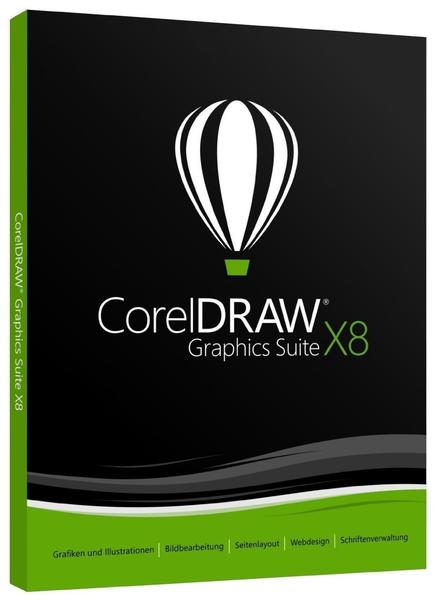 CorelDRAW Graphics Suite X8 deutsch