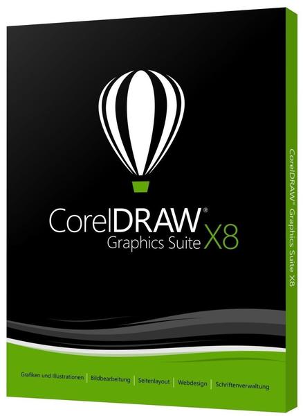 Corel CorelDRAW Graphics Suite X8 Upgrade (DE) (Box)