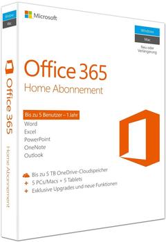Microsoft Office 365 Home (DE) (1 Jahr)