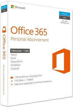 Microsoft Office 365 Personal (1 User) (DE) (Box)