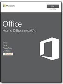 Microsoft Office 2016 Home and Business (IT) (Mac) (PKC)