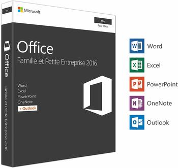 Microsoft Office 2016 Home and Business (FR) (Mac)