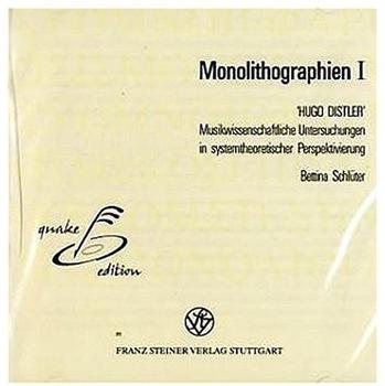 Steiner Verlag HUGO DISTLER