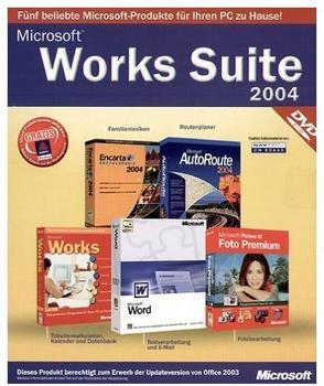 Microsoft Works Suite 2004 DE Win (DVD)