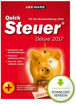 Lexware QuickSteuer 2017 Deluxe (DE) (ESD)