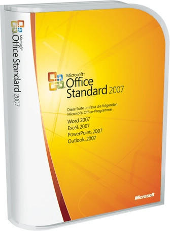 Microsoft Office 2007 Standard (DE) (Win) (Box)