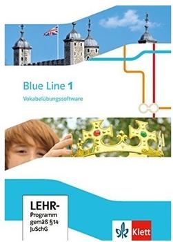Ernst Klett Verlag Blue Line 1. Vokabelübungssoftware Klasse 5. Ausgabe 2014