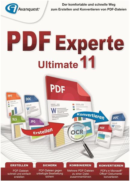 Avanquest PDF Experte 11 Ultimate