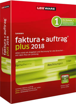 Lexware Faktura + Auftrag 2018 Plus (Box)
