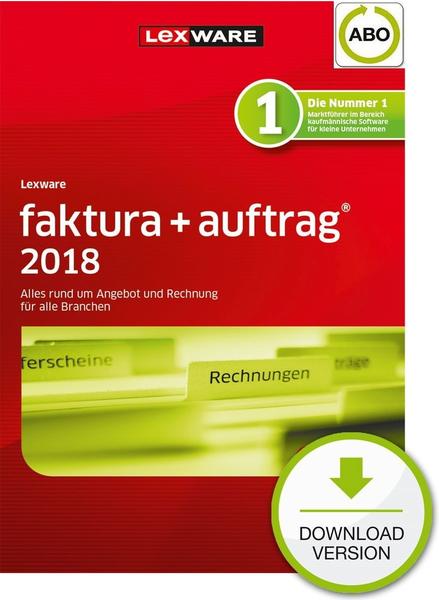 Lexware Faktura + Auftrag 2018 (Jahresabo) (ESD)