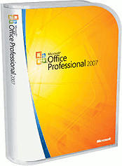 Microsoft Office 2007 Professional V2 (DE) (MLK/OEM)