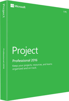 Microsoft Project Professional 2016 ESD DE Win