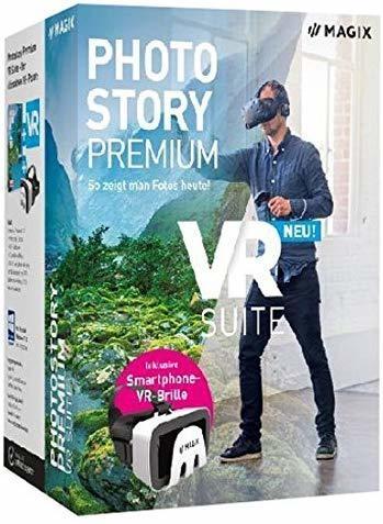Magix Photostory Premium VR Suite Vollversion, 1 Lizenz Windows Bildbearbeitung