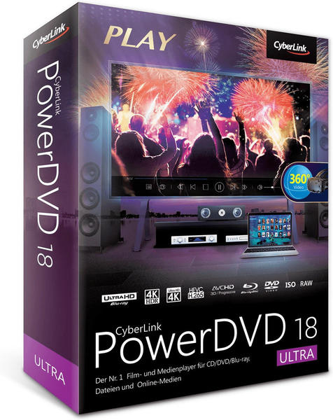 CyberLink PowerDVD 18 Ultra (DE) (Box)