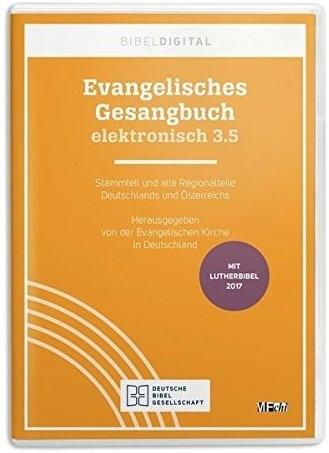 Deutsche Bibelgesellschaft Evangelisches Gesangbuch elektronisch 3.5, 1 CD-ROM (PC)
