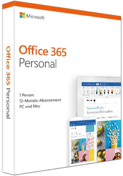 Microsoft Office 365 Personal (1 User) (DE) (Box)