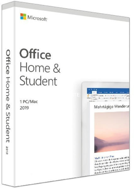Microsoft Office 2019 Home & Student (DE) (PKC)