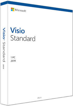 Microsoft Visio 2019 Standard (DE) (PKC)