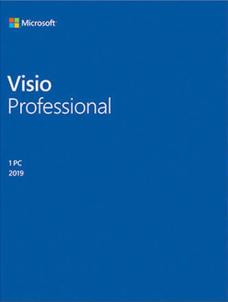 Microsoft Visio 2019 Professional (DE) (PKC)