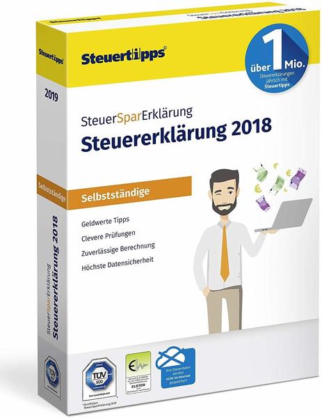 Akademische Arbeitsgemeinschaft SteuerSparErklärung 2019 Selbstständige (Win) (Box)