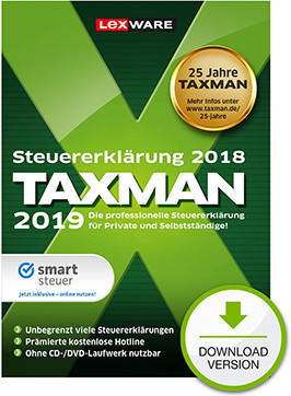 Lexware TAXMAN 2019 ESD DE Win