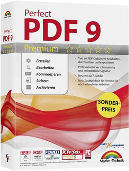Markt+Technik Perfect PDF 9 Premium Sonderedition