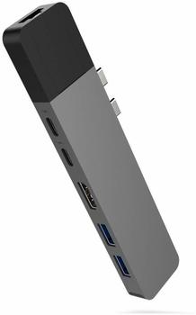 Hyper 6 Port USB-C Hyperdrive NET Hub (GN28N-Grey)