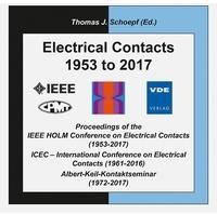 Vde-Verlag Electrical Contacts 1953 to 2017 1 DVD-ROM
